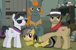 Size: 1130x745 | Tagged: biff, daring do, daring don't, derpibooru import, henchmen, out of context, rogue (character), safe, screencap, withers