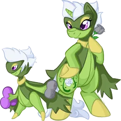 Size: 970x965 | Tagged: safe, artist:paintsplatter, derpibooru import, ponified, pony, pokémon, roserade, video game