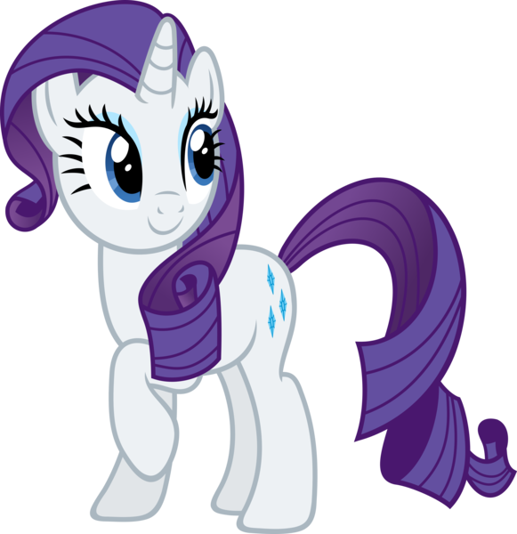 Size: 5811x6000 | Tagged: absurd resolution, a hearth's warming tail, artist:slb94, cute, derpibooru import, looking back, raised hoof, raribetes, rarity, safe, simple background, smiling, solo, transparent background, vector