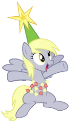 Size: 7000x12100 | Tagged: safe, artist:tardifice, derpibooru import, derpy hooves, pegasus, pony, a hearth's warming tail, absurd resolution, derpy star, female, mare, simple background, solo, transparent background, vector