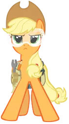 Size: 7000x12400 | Tagged: absurd resolution, applejack, applejack's "day" off, artist:tardifice, derpibooru import, goggles, safe, simple background, solo, toolbelt, transparent background, vector