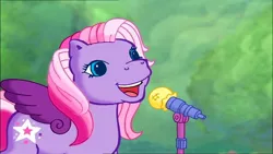 Size: 1280x720 | Tagged: safe, derpibooru import, screencap, starsong, pony, meet the ponies, g3, solo, starsong's dance & sing party
