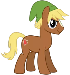 Size: 3200x3400 | Tagged: safe, artist:cheezedoodle96, derpibooru import, quarter hearts, ponified, earth pony, pony, flutter brutter, .svg available, blaze (coat marking), hat, inkscape, link, rupee, simple background, smiling, smirk, solo, svg, the legend of zelda, transparent background, vector