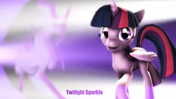 Size: 1920x1080 | Tagged: safe, artist:star-lightstarbright, derpibooru import, twilight sparkle, twilight sparkle (alicorn), alicorn, pony, 3d, solo, wallpaper