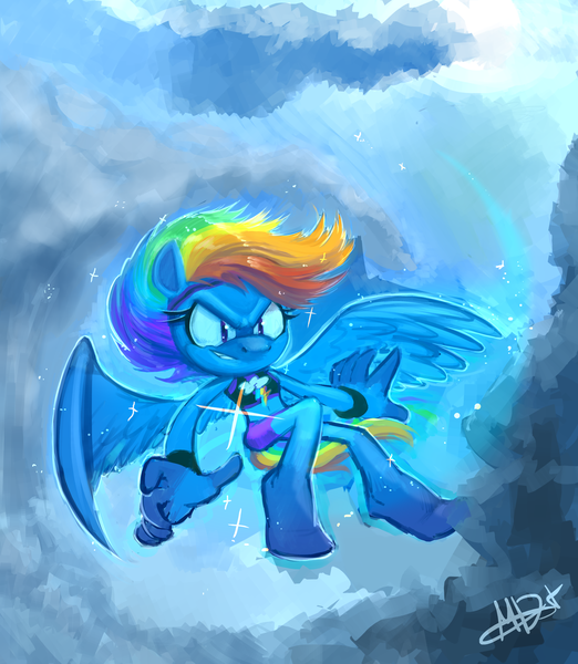 Size: 2609x3000 | Tagged: safe, artist:megadisia, derpibooru import, rainbow dash, anthro, image, png, solo, sonic the hedgehog, sonic the hedgehog (series), sonicified