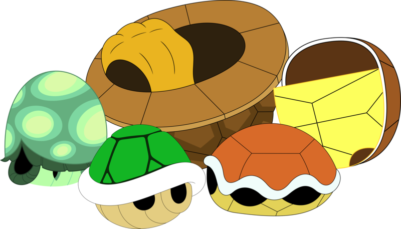 Size: 3546x2025 | Tagged: artist:porygon2z, derpibooru import, franklin the turtle, koopa shell, pokémon, semi-grimdark, shell, simple background, squirtle, super mario bros., tank, tortoise, tortoise shell, transparent background, turtle, vector