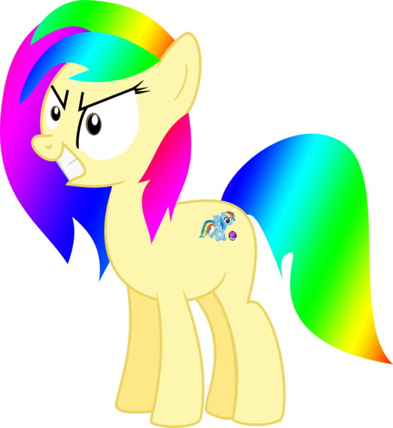 Size: 983x1069 | Tagged: base used, derpibooru import, inkscape, master ball, oc, pokéball, pokémon, ponyscape, ponysona, rage, rainbow, rainbow dash, safe, simple background, transparent background, vector