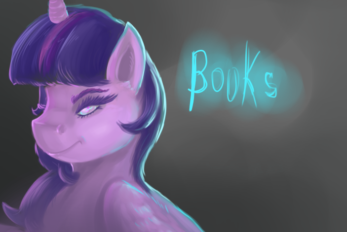 Size: 703x471 | Tagged: safe, artist:mylittlegodzilla, derpibooru import, twilight sparkle, twilight sparkle (alicorn), alicorn, pony, bust, portrait, solo, text