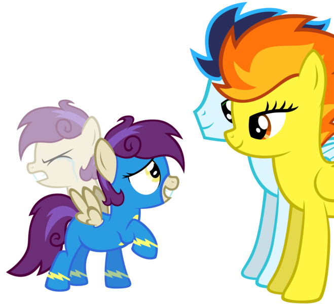 wonderbolts soarin and spitfire