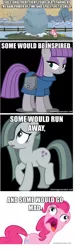 Size: 516x1716 | Tagged: crossover, derpibooru import, doctor who, funny, holder's boulder, humor, marble pie, maud pie, parody, pie family, pinkie pie, quote, safe, text, the master, time vortex, untempered schism