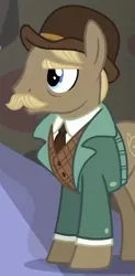 Size: 254x516 | Tagged: safe, derpibooru import, screencap, unnamed character, unnamed pony, earth pony, pony, a hearth's warming tail, background pony, john watson, male, sherlock holmes, stallion