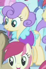 Size: 161x241 | Tagged: safe, derpibooru import, screencap, blues, doctor whooves, don neigh, fruit pack, noteworthy, roseluck, ruby splash, time turner, unnamed character, unnamed pony, earth pony, pony, equestria games (episode), background pony, cropped, equestria games, female, male, mare, solo focus, stallion