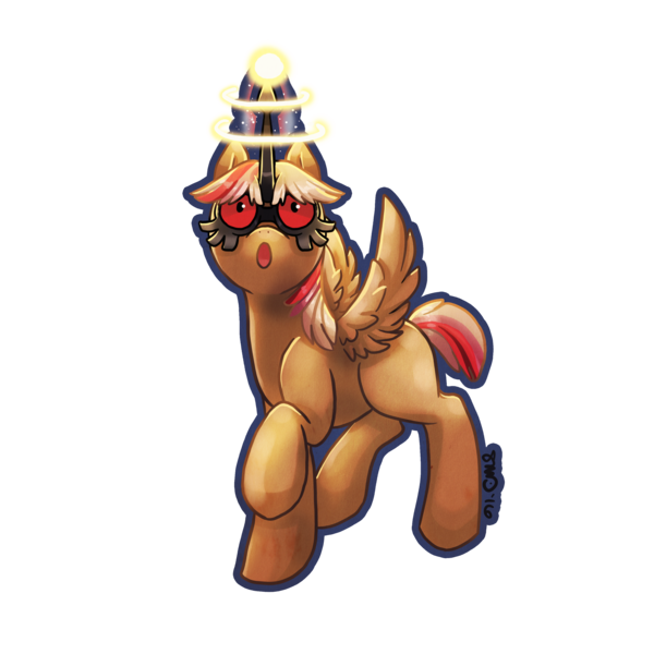 Size: 3000x3000 | Tagged: safe, artist:bean-sprouts, derpibooru import, ponified, hoothoot, pony, crossover, pokémon, simple background, solo, transparent background