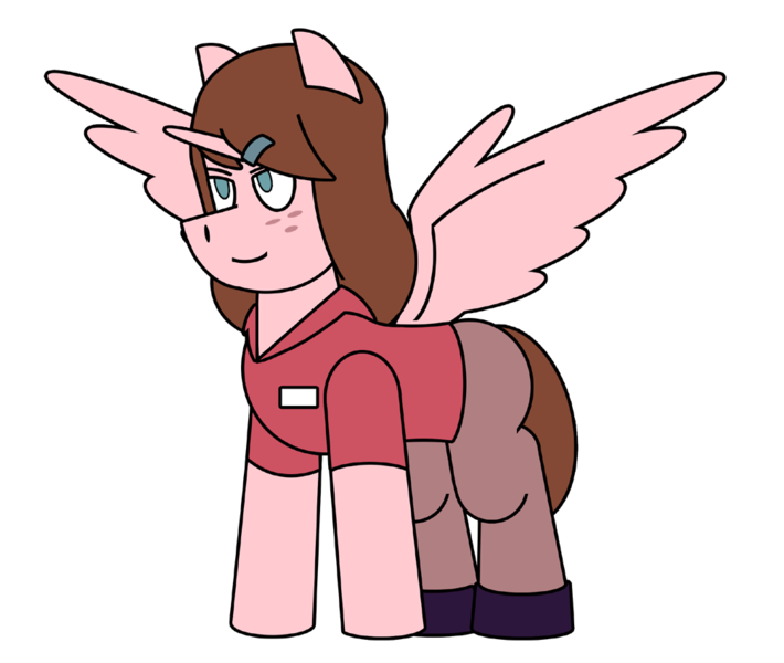 Size: 1006x850 | Tagged: safe, artist:combatkaiser, derpibooru import, edit, ponified, alicorn, pony, jane (steven universe), simple background, steven universe, transparent background