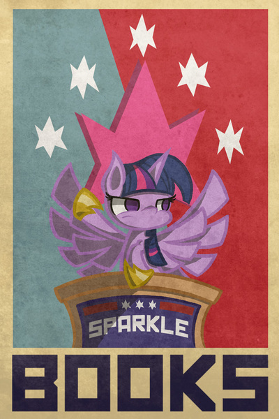 Size: 2400x3600 | Tagged: safe, artist:malphee, derpibooru import, twilight sparkle, twilight sparkle (alicorn), alicorn, pony, poster, solo