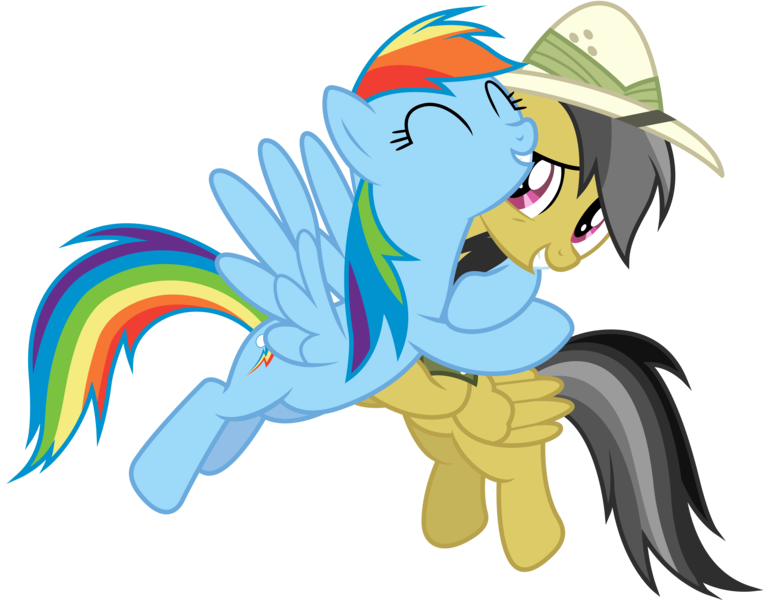 Size: 10000x7800 | Tagged: absurd resolution, artist:mpnoir, daring do, daring don't, derpibooru import, duo, hug, rainbow dash, safe, simple background, .svg available, transparent background, vector
