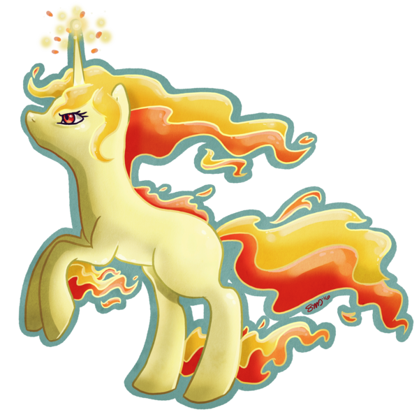 Size: 3000x3000 | Tagged: safe, artist:bean-sprouts, derpibooru import, ponified, pony, rapidash, crossover, pokémon, simple background, solo, transparent background