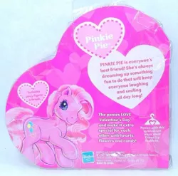 Size: 598x591 | Tagged: back card, backcard, derpibooru import, g3, holiday, irl, photo, pinkie pie, safe, solo, valentine's day