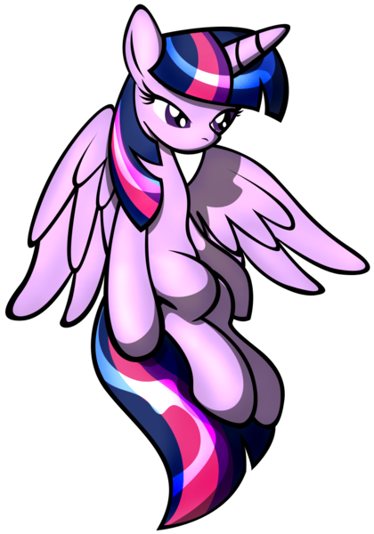 Size: 1068x1524 | Tagged: safe, artist:omegasunburst, derpibooru import, twilight sparkle, twilight sparkle (alicorn), alicorn, pony, solo