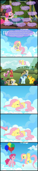 Size: 1047x4689 | Tagged: safe, artist:bronybyexception, derpibooru import, big macintosh, cheerilee, derpy hooves, doctor whooves, fluttershy, pinkie pie, soarin', spitfire, time turner, pony, apple, apple tree, balloon, blush sticker, blushing, bubble berry, bubbleshy, cheerimac, crying, cupcake, doctorderpy, female, flutterpie, food, half r63 shipping, heart balloon, horoscope, implied transgender transformation, madame pinkie, male, rule 63, sad, self ponidox, shipping, soarinfire, straight, tree, turban