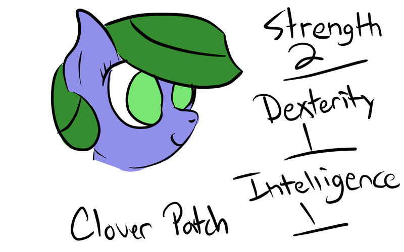 Size: 1280x800 | Tagged: safe, artist:saria the frost mage, derpibooru import, oc, oc:clover patch, unofficial characters only, earth pony, pony, a foal's adventure, child, cute, cyoa, female, filly, foal, smiling, solo, stats, story included, text