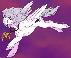 Size: 1280x1054 | Tagged: safe, artist:tardisrave, derpibooru import, ponified, pony, crossover, millennium ring, scar, solo, unshorn fetlocks, yami bakura, yu-gi-oh!