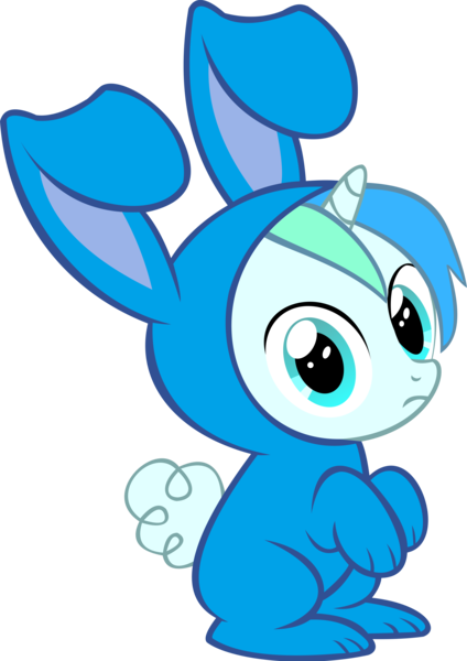 Size: 9451x13376 | Tagged: safe, artist:cyanlightning, derpibooru import, oc, oc:cyan lightning, unofficial characters only, pony, rabbit, unicorn, absurd resolution, animal, animal costume, bunny costume, clothes, colt, costume, cyan's bunnies, male, simple background, solo, transparent background, vector