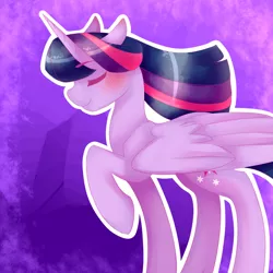 Size: 1000x1000 | Tagged: safe, artist:missmeower, derpibooru import, twilight sparkle, twilight sparkle (alicorn), alicorn, pony, solo