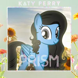 Size: 1280x1280 | Tagged: safe, artist:aldobronyjdc, derpibooru import, ponified, pony, album cover, cover, katy perry, katy pony, music, parody, ponified album cover, ponified celebrity, prism (album), solo