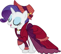 Size: 9606x8598 | Tagged: absurd resolution, a hearth's warming tail, album cover, artist:pink1ejack, clothes, derpibooru import, eyes closed, it's a pony kind of christmas, merry, open mouth, raised hoof, rarity, safe, simple background, solo, transparent background, vector