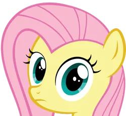 Size: 900x829 | Tagged: artist needed, cute, derpibooru import, fluttershy, frown, looking at you, safe, shyabetes, simple background, solo, stare, sweetie belle's stare, transparent background, vector