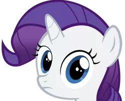 Size: 900x732 | Tagged: artist needed, derpibooru import, frown, looking at you, rarity, safe, simple background, solo, stare, sweetie belle's stare, transparent background, vector