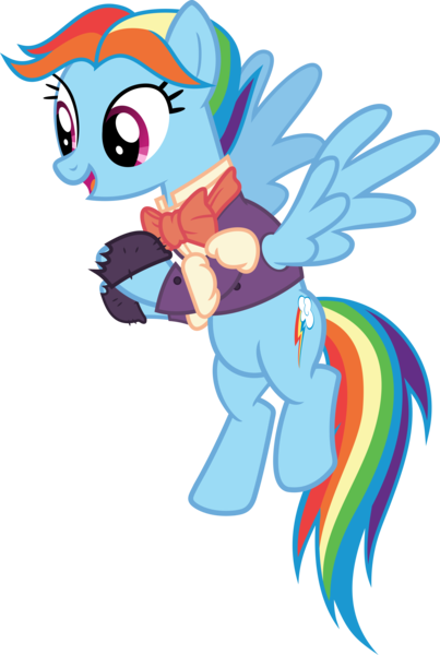 Size: 6720x9998 | Tagged: absurd resolution, a hearth's warming tail, album cover, artist:pink1ejack, clothes, derpibooru import, floating, it's a pony kind of christmas, necktie, open mouth, rainbow dash, safe, simple background, snowdash, solo, transparent background, vector