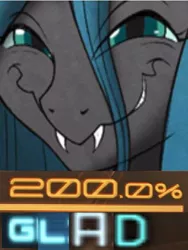 Size: 450x600 | Tagged: 200% mad, artist:jdan-s, bust, caption, changeling, creepy, cropped, derpibooru import, edit, editor:watermelon changeling, expand dong, exploitable meme, grin, image macro, looking at you, meme, portrait, queen chrysalis, safe, smiling, solo, the grinch