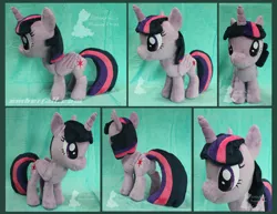 Size: 1600x1236 | Tagged: safe, artist:emberfallplush, derpibooru import, twilight sparkle, twilight sparkle (alicorn), alicorn, pony, irl, photo, plushie, solo