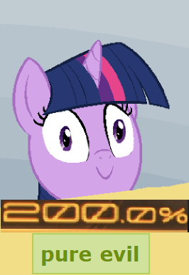 Size: 266x387 | Tagged: safe, artist:furseiseki, derpibooru import, edit, editor:watermelon changeling, twilight sparkle, pony, unicorn, 200% mad, caption, expand dong, exploitable meme, faic, image macro, meme, pure unfiltered evil, solo, spilled milk