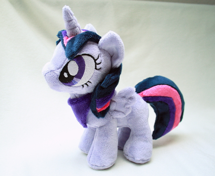 Size: 3166x2589 | Tagged: safe, artist:fafatacle, derpibooru import, twilight sparkle, twilight sparkle (alicorn), alicorn, pony, chibi, irl, photo, plushie, solo