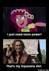 Size: 400x583 | Tagged: safe, derpibooru import, edit, edited screencap, screencap, gloriosa daisy, equestria girls, legend of everfree, comic, meme, once upon a time, rumplestiltskin, screencap comic, that's my x