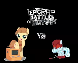 Size: 1332x1086 | Tagged: daredevil, daredevil (series), derpibooru import, epic rap battles of history, jananimations, oc, oc:cream heart, oc:snowdrop, safe, silly filly studios, unofficial characters only