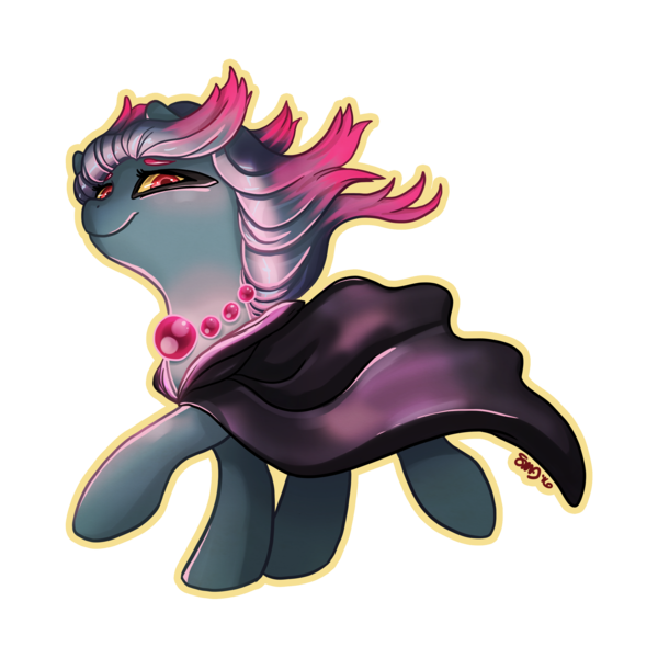 Size: 3000x3000 | Tagged: safe, artist:bean-sprouts, derpibooru import, ponified, ghost, misdreavus, pony, crossover, pokémon, simple background, solo, transparent background