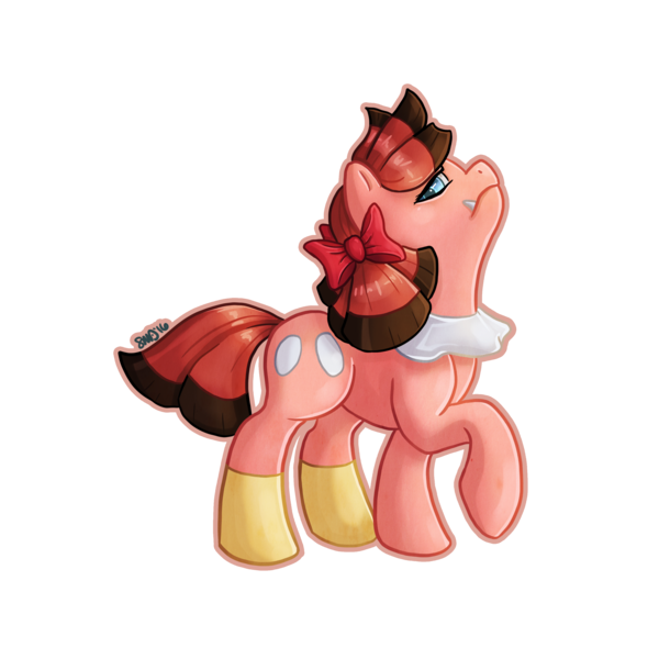 Size: 3000x3000 | Tagged: safe, artist:bean-sprouts, derpibooru import, ponified, pony, snubbull, crossover, pokémon, simple background, solo, transparent background