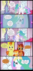 Size: 2000x4343 | Tagged: safe, artist:mlp-silver-quill, derpibooru import, princess celestia, stellar flare, sunburst, sunset shimmer, sunspot (character), pony, absurd resolution, bad parenting, brother and sister, celestia is not amused, colt, colt sunburst, comic, headcanon, implied equestria girls, implied sunset shimmer, male, mirror, siblings, sunny siblings, unamused, younger