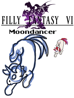 Size: 244x324 | Tagged: artist:rydelfox, derpibooru import, filly fantasy vi, g1, moondancer (g1), pixel art, safe, sprite