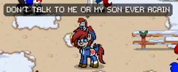 Size: 893x363 | Tagged: safe, derpibooru import, oc, unofficial characters only, pony, pony town, clothes, don't talk to me or my son ever again, hoodie, meme, plushie