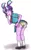 Size: 2125x3472 | Tagged: suggestive, artist:sumin6301, derpibooru import, snowfall frost, starlight glimmer, a hearth's warming tail, equestria girls, :p, ass, butt, clothes, equestria girls-ified, eyelid pull, female, kiss my ass, legs, mooning, panties, self spanking, shoes, silly, simple background, skirt, skirt lift, socks, solo, solo female, tongue out, underwear, upskirt, white background, yellow underwear