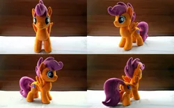 Size: 2048x1280 | Tagged: safe, artist:egalgay, derpibooru import, scootaloo, pony, cutie mark, female, filly, handmade, irl, photo, plushie, the cmc's cutie marks