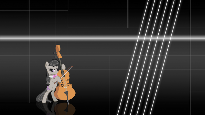 Size: 1920x1080 | Tagged: artist:sirpayne, bow (instrument), cello, cello bow, derpibooru import, musical instrument, octavia melody, safe, solo, wallpaper