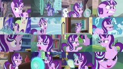 Size: 5120x2880 | Tagged: safe, derpibooru import, screencap, snowfall frost, starlight glimmer, twilight sparkle, twilight sparkle (alicorn), alicorn, pony, a hearth's warming tail, every little thing she does, no second prances, the crystalling, the cutie map, the cutie re-mark, to where and back again, absurd resolution, angry, collage, crying, cute, eye contact, faic, floppy ears, frown, glare, glasses, grin, gritted teeth, jar, levitation, looking at each other, magic, open mouth, pointing, rage, raised hoof, reading, s5 starlight, sad, shield, smiling, smirk, squee, telekinesis, wide eyes