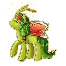 Size: 3000x3000 | Tagged: safe, artist:bean-sprouts, derpibooru import, ponified, meganium, pony, crossover, pokémon, simple background, solo, transparent background