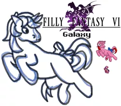 Size: 370x324 | Tagged: artist:rydelfox, derpibooru import, filly fantasy vi, g1, galaxy (g1), pixel art, safe, sprite